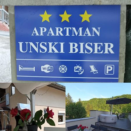 Apartmani Unski Biser Cazin Buitenkant foto