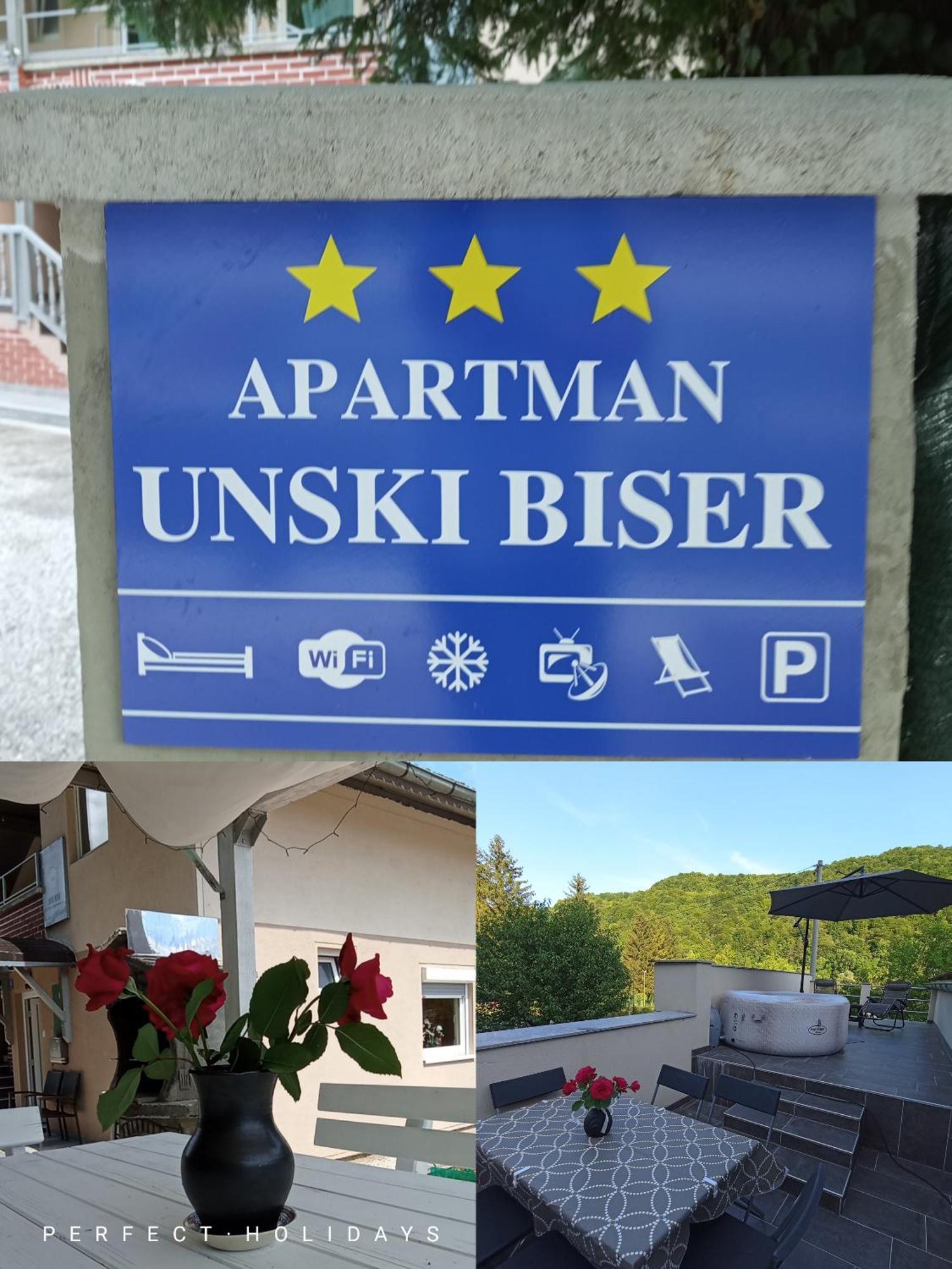 Apartmani Unski Biser Cazin Buitenkant foto